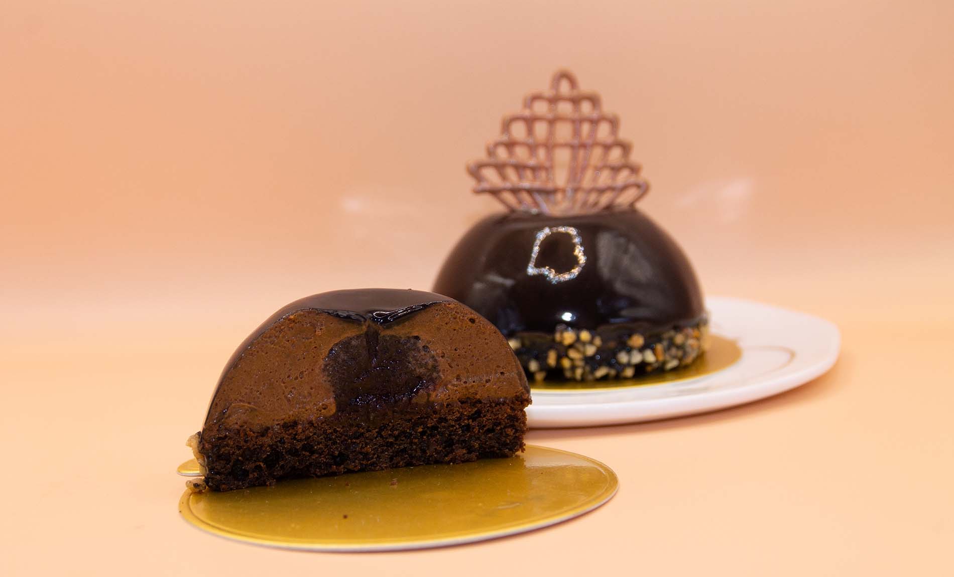 Schoko-Kirschmousse von Vegâteau